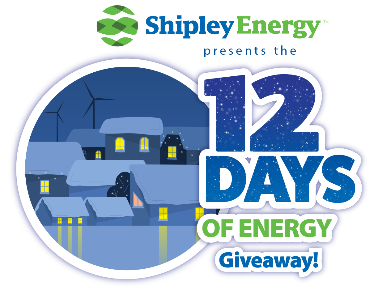 Shipley Energy Presents the 12 Days of Energy Giveaway Logo
